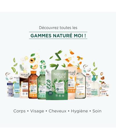 HAVEA Group Natur Moi Nourishing shower cream with organic sweet almond from Provence hydrates and cares for normal to dry skin 500 ml produced in France - Buy Online on GoSupps.com