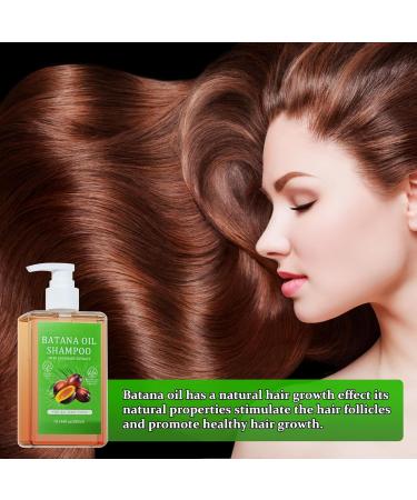TECHEEL Batana Oil Shampoo 300 ml Rosemary Extract Hair Growth For Thinning Hair Women Men - Buy Online on GoSupps.com