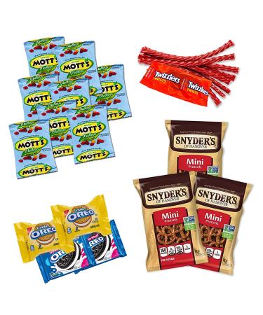 Birthday Gift Basket Care Package (60 Count) Snacks Food Cookies Chips Candy Party Variety Gift Box Pack Assortment Basket Bundle Mix Bulk Sampler Treat College Students Kids Teens Office School - Buy Online on GoSupps.com