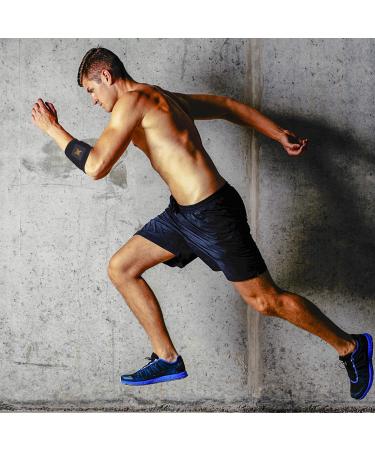 THX4Copper Adjustable Compression Forearm Bandage - Pain Relief Elbow Support for Throwing Tennis & Golfers - Buy Online on GoSupps.com