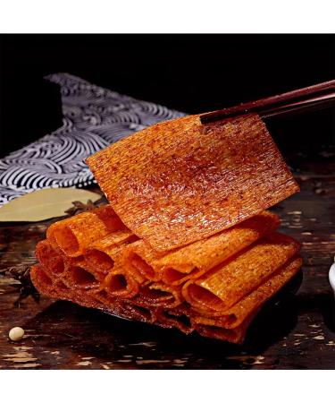 MKSDDF-72g Latiao spicy strips Chinese snacks Chinese specialty snacks spicy gluten snacks spicy slices snacks latio snack (Spicy slices*72g) - Buy Online on GoSupps.com