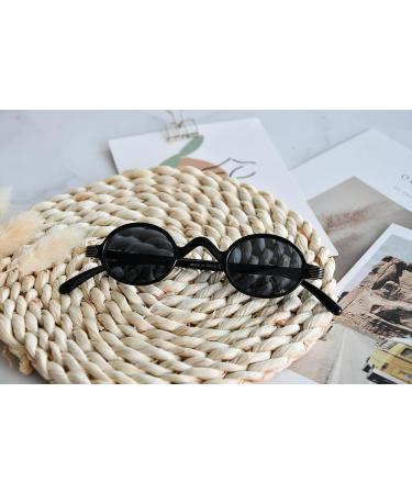 Eyekepper Vintage Mini Oval Reading Glasses - Grey Lenses | International Shipping Available - Buy Online on GoSupps.com