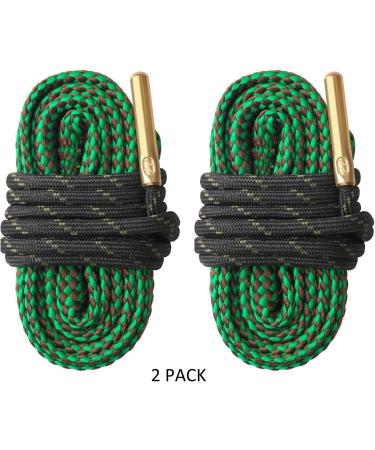 Nylon Gun Cleaning Snakes 2 Pack for .22 .223 5.56mm Rifles and Pistols - Buy Online on GoSupps.com