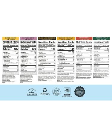 Dewey's Bakery Snacks Gift Basket | Moravian Cookie Thins, Cheese Straws, Cheddar Crackers | 6-Piece Set | Perfect Care Package for Get Well Wishes | Bakery Gifts - Buy Online on GoSupps.com