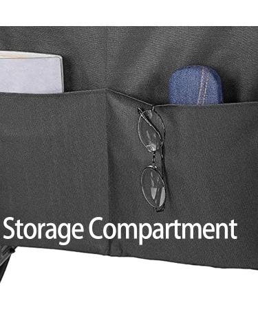 Dual Oxygen Cylinder Bag Adjustable Shoulder Strap Reinforce Base Wheelchair Storage Bag with Storage Compartment for E and D Oxygen Tank - Buy Online on GoSupps.com