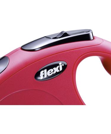 Flexi Classic Retractable Dog Leash 7.9m - Size S Red | Durable & Comfortable Small Dog Leash for International Shipping - Buy Online on GoSupps.com