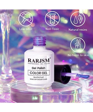 Pearl Lavender Gel Nail Polish 15ML | Quick Dry Shell Shiny Varnish for Nail Starter | RARJSM RAR101 - Buy Online on GoSupps.com