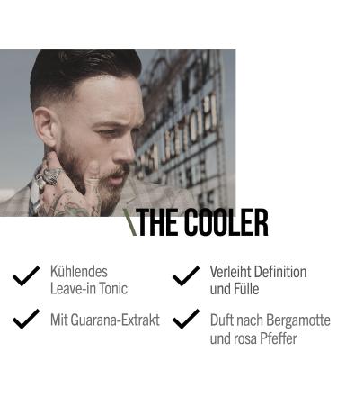 SEB MAN THE COOLER Leave-in Hair Tonic with Guarana Extract | Stimulating Hair Care for All Hair Types - Buy Online on GoSupps.com