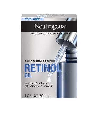 Neutrogena Rapid Wrinkle Repair Retinol Oil 1 fl oz - Anti-Aging Serum for Youthful Skin - Buy Online on GoSupps.com