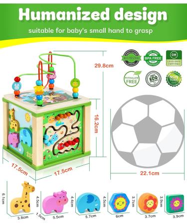 Jojoin Motor Cubes | Montessori Baby Activity Toys for 1-Year-Olds - International Shipping - Buy Online on GoSupps.com