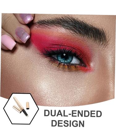 FOMIYES Makeup Pen Professional End Sides Double-end Tool Dual Ends Eye Stick Women Eyeshadow Brush Shadow - Buy Online on GoSupps.com