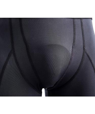 Buy Coolomg Children's Grand Protection Suspensorium with Cup - Young Compression Pants for Baseball & Martial Arts - XS Black - Buy Online on GoSupps.com