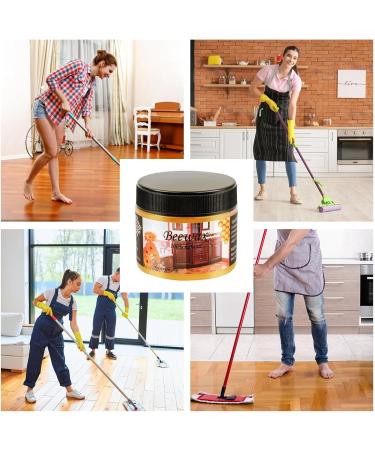 Wood Polish Beewax - 80g Multifunctional Wood Polishing Conditioner | Beewax Polish for Wood Furniture Wardrobes Wood Floors Cabinets Chairs Protection Ondian - Buy Online on GoSupps.com