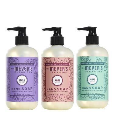 Mrs. Meyer's New Spring Scent Variety, 1 Rose, 1 Lilac, 1 Mint, 1 CT - Buy Online on GoSupps.com
