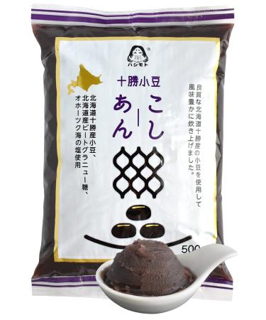 Red bean paste from Hokkaido traditional Japanese taste pureed additive-free 500g YAMASAN