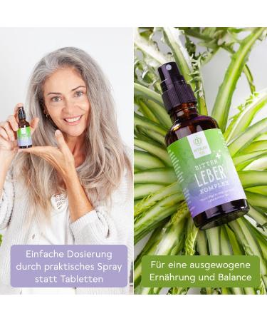 Bitterliebe Liver Complex Spray | Natural Liver Support for Detox & Fat Digestion - Buy Online on GoSupps.com