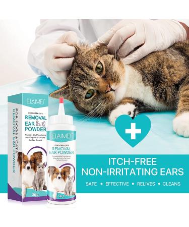 ALIVER Dog Ear Cleaner - Alcohol-Free Liquid Treatment for Ear Infections, Hair Removal, Odor - 1PC Ear Powder - Buy Online on GoSupps.com