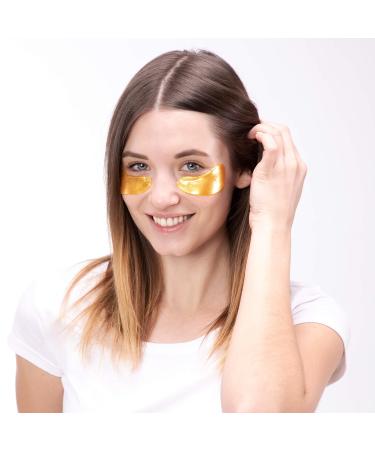 Yeauty Beauty Boost Eye Pad Mask - Luxurious Gold & Hyaluron Eye Pads for Radiant Skin (2 Pieces) - Buy Online on GoSupps.com