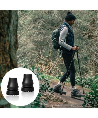 4Pcs 3/4 Inch Heavy Duty Rubber Cane Tips - Anti-Slip Replacement Tips for Walking Sticks, Canes, Seniors, and Crutches - Buy Online on GoSupps.com