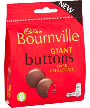  Cadbury Cadbury Bournville Chocolate Button Bag 95g - Buy Online on GoSupps.com
