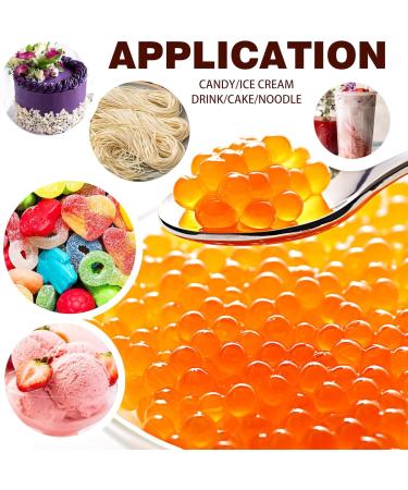 Poudre d'alginate de sodium 113 4 g d'alginate de sodium pur de qualit alimentaire agent g lifiant naturel pour desserts fabrication de sph res de caviar cr me glac e pains de viande - Buy Online on GoSupps.com