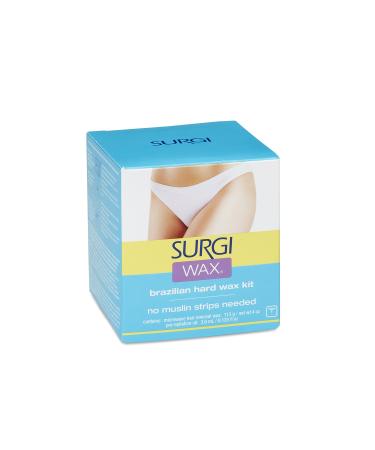 Surgi-wax Brazilian Waxing Kit For Private Parts, 4-Ounce Boxes (Pack of 3)