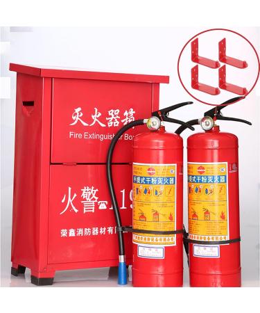  QSLKI 8PCS Fire Extinguisher Holder Universal Fire Extinguisher Holder Fire Hook up to 8 Kg Expansion Screws Home Office Schools Commercial Small and Compact Small and Comfortable Style 1 Model 1 - Buy Online on GoSupps.com