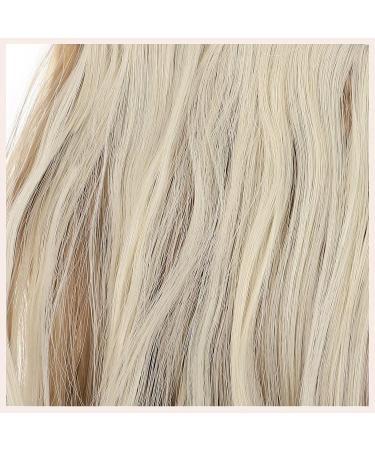 Tess Ponytail Extension - 40cm Ashblond Balayage Wavy Braid | 90g Long Hair Extension (#16P613) - Buy Online on GoSupps.com