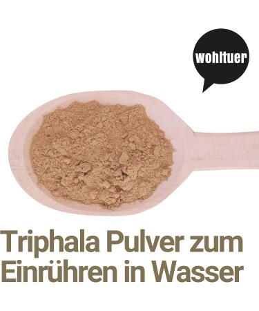 Wohltuer Organic Triphala Powder 1000g - Ayurvedic Blend of Amla Haritaki & Bibhitaki - International Shipping Available - Buy Online on GoSupps.com