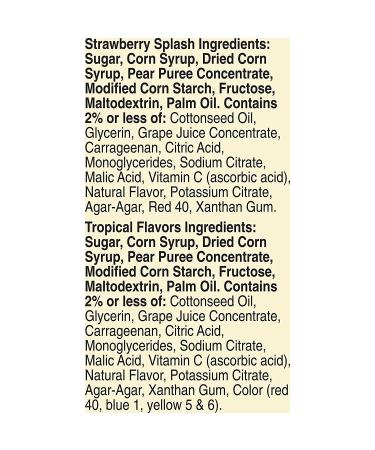 Gushers Fruit Snacks: Strawberry Splash & Tropical Flavors - 12 ct Pack - Buy Online on GoSupps.com