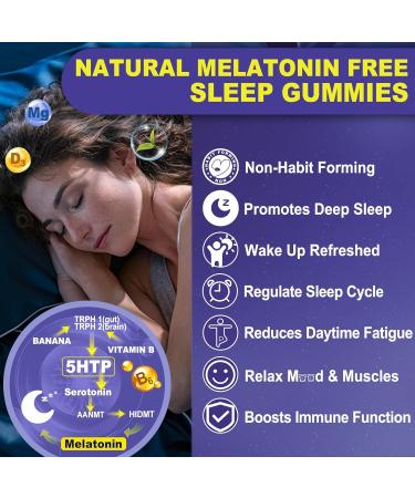 Nextdia Melatonin Free Natural Sleep Gummies for Adults + Liposomal Glutathione Gummies Supplement for Women - Buy Online on GoSupps.com