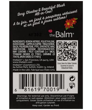 Buy theBalm Hot Mama ShadowBlush 0.25 oz - Best Multi-Use Makeup for Glowing Finish - Buy Online on GoSupps.com