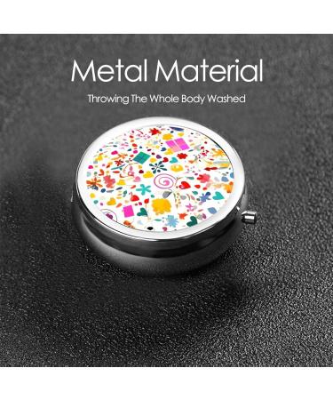 Happy Birthday Pill Box Organizer - 3 Compartment Portable Travel Case for International Shipping - Buy Online on GoSupps.com