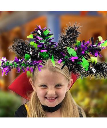 Halloween Pumpkin Headband | Halloween Costume Headbands Colorful Wool Strips Halloween Accessories for Adults Halloween Headwear Favors Ghost Skeleton - Buy Online on GoSupps.com