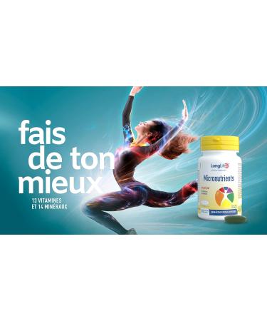 LongLife Micronutrients 30 tabs | Multivitamins & Minerals | Psychophysical Wellness Women & Men | Immune Function | Energy & Vitality | Gluten Free - Buy Online on GoSupps.com