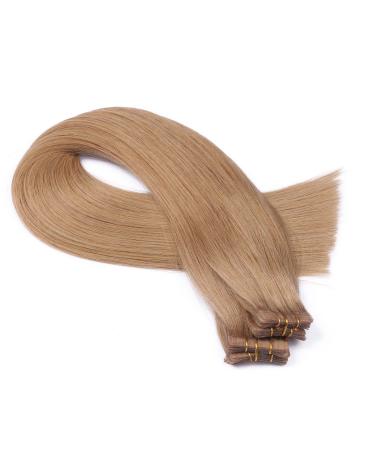 Tape in - on hair extensions - # 16-70cm - 50 bricks each 4cm wide / 2.5g - 100% remy real hair hair extension / extension with adhesive tape confessing by Novon Hair Extentions