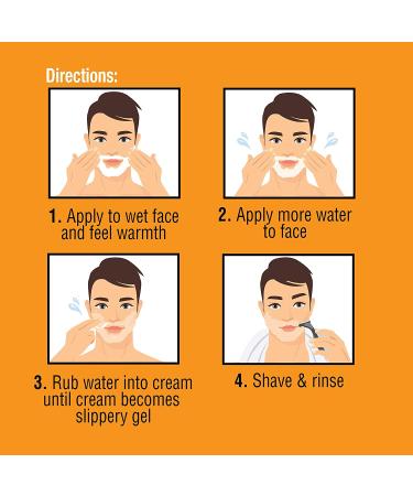 Van Der Hagen Self-Heating Shave Cream - 6 oz | Opens Pores, Softens Stubble - Buy Online on GoSupps.com