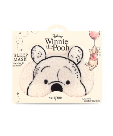 MAD BEAUTY Winnie The Pooh Sleep Mask Soft & Comfortable for a Good Night s Sleep Cute Novelty Eye Shade Sleep Soundly Like Pooh Bear Adjustable Kids & Adults