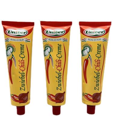 Buy Univer Value Pack Onion CHILI Cream 3 x 160 g - International Shipping Available - Buy Online on GoSupps.com