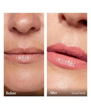 LAURA GELLER NEW YORK Shine-n-Shield Lip Balm SPF 15 Sunset Sands - Nourishes Hydrates & Protects Lips 02 Sunset Sands - Buy Online on GoSupps.com