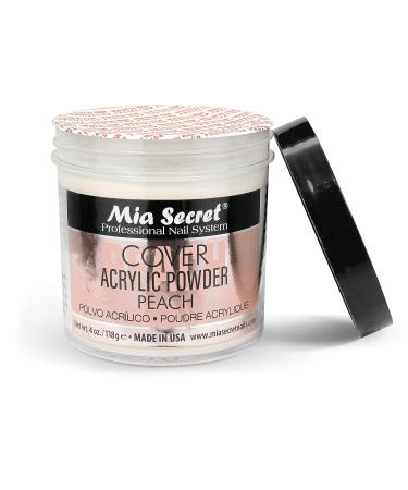 Mia Secret Acrylic Powder Cover Peach 4 oz. - Professional Nail Salon Quality - Buy Online on GoSupps.com