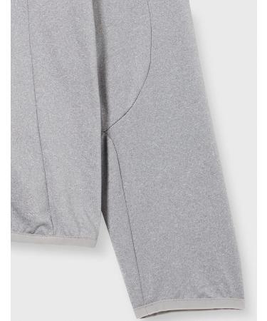 Odlo Men's Berra Light Mid Layer with Zipper - S Grey Melange | International Shipping Available - Buy Online on GoSupps.com