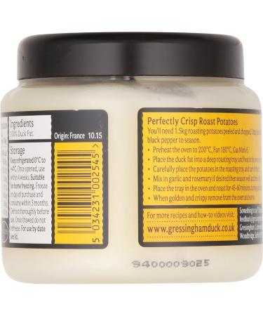 Gressingham Duck Fat 250g - Premium Quality Cooking Fat for Rich Flavour - Buy Online on GoSupps.com