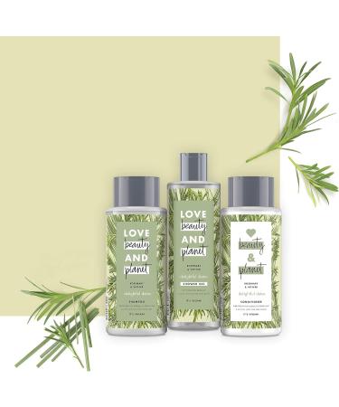 Love Beauty and Planet Delightful Detox Conditioner for Normal to Oily Hair Rosemary and Vetiver Free 400ml - Buy Online on GoSupps.com