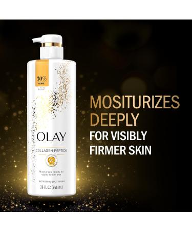 Olay Cleansing & Firming Body Wash with Vitamin B3 and Collagen 26 fl oz - Pack of 4 - Buy Online on GoSupps.com