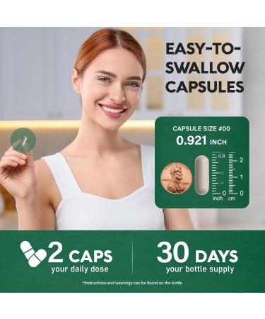 Thyroid Support for Women - Selenium 200 mcg | Astragalus | Zinc & Iodine | L-Tyrosine | Adaptogen Herbs - 21-in-1 Antioxidant & Immune Support - Made in USA - Vegan Non-GMO Lab Tested - 60 Capsules 60 Count (Pack of 1) - Buy Online on GoSupps.com