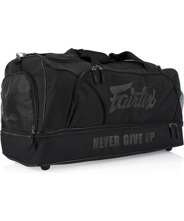 Fairtex Gym Bag for Muay Thai, Boxing, Kickboxing & MMA - Black - Buy Online on GoSupps.com
