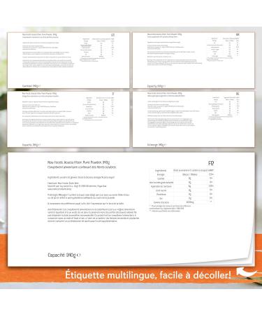 Now Foods Acacia Fiber (Acacia Fiber) Natural Fiber 240g Vegan Powder Lab Tested Soy Free Gluten Free Vegetarian Non-GMO - Buy Online on GoSupps.com