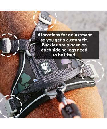 Hurtta Weekend Warrior ECO Dog Harness - Rosehip | Adjustable 40.6-45.7 cm (16-18 in) | International Shipping Available - Buy Online on GoSupps.com