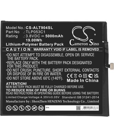 3.8V 5000mAh TLP053C1 Battery Replacement for Tab 8 9048S - High Performance & Long-Lasting Power - Buy Online on GoSupps.com